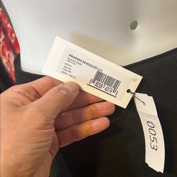 Proenza Schouler Black Fringe Maxi Skirt - Picture 3 of 4